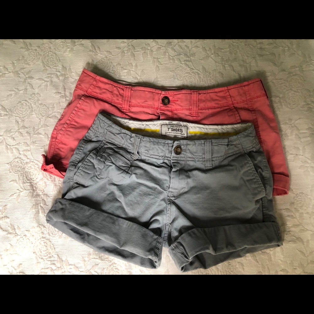 BUNDLE: Old navy low rise shorts